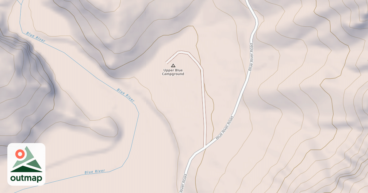 Map of UPPER BLUE CG.