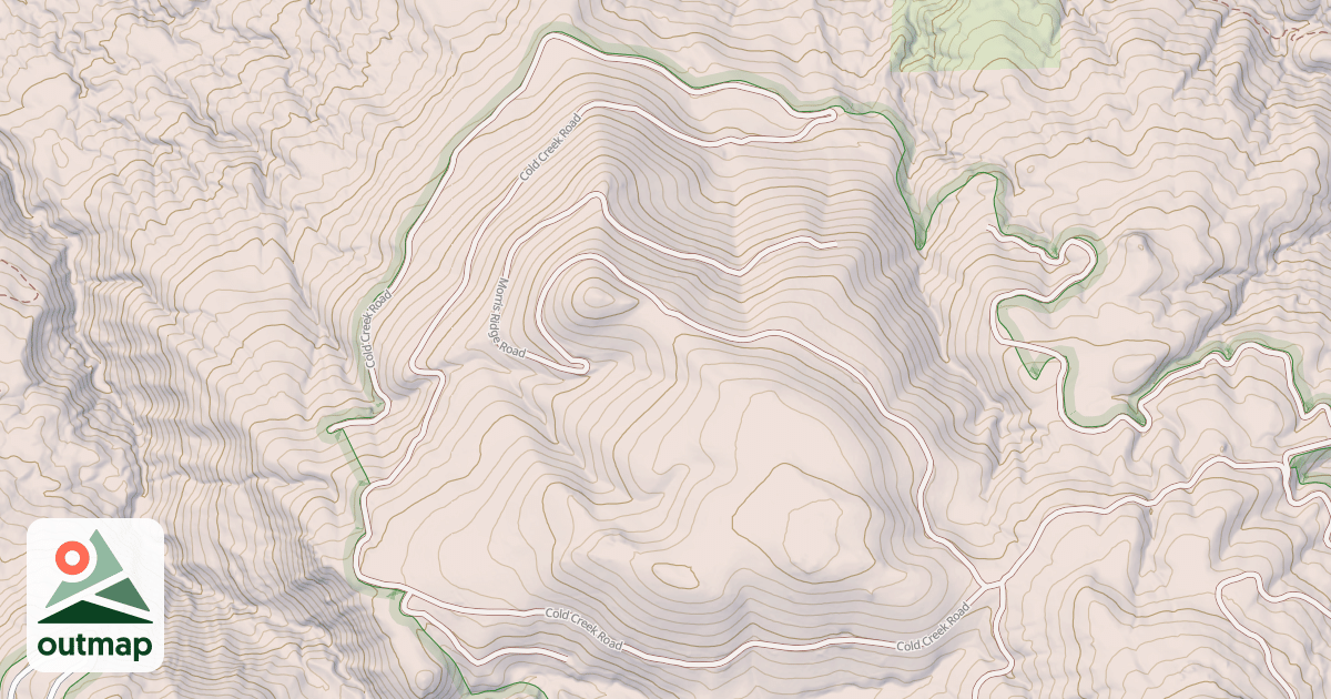 Map of COLD CREEK