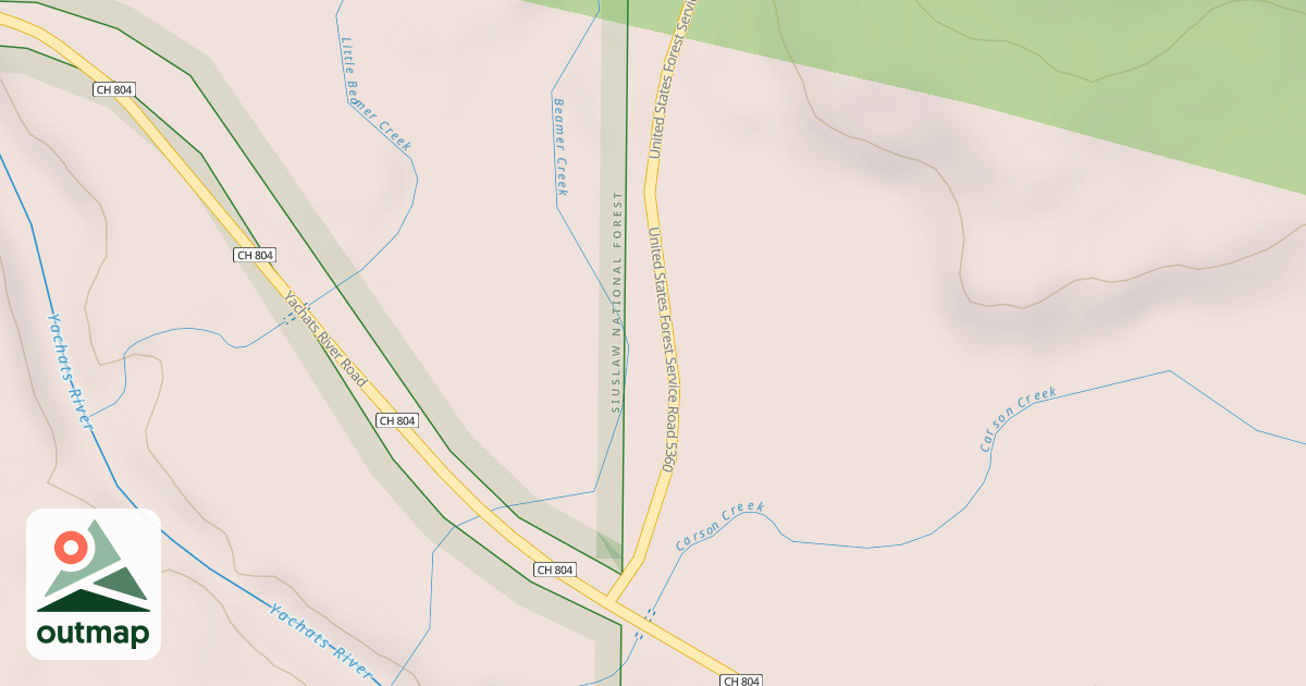 Map of USFS Motor Vehicle Use Map Roads {EBF56E44-C857-46BD-9806-308BD5B84EF0}
