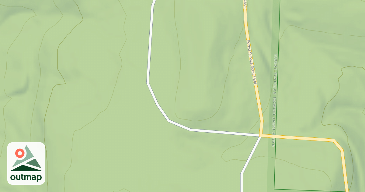 Map of USFS Motor Vehicle Use Map Roads {0BC3D814-1D5A-451A-AE68-0B428008D11C}