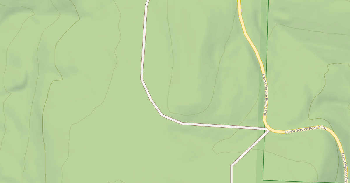 Map preview of USFS Motor Vehicle Use Map Roads {0BC3D814-1D5A-451A-AE68-0B428008D11C}