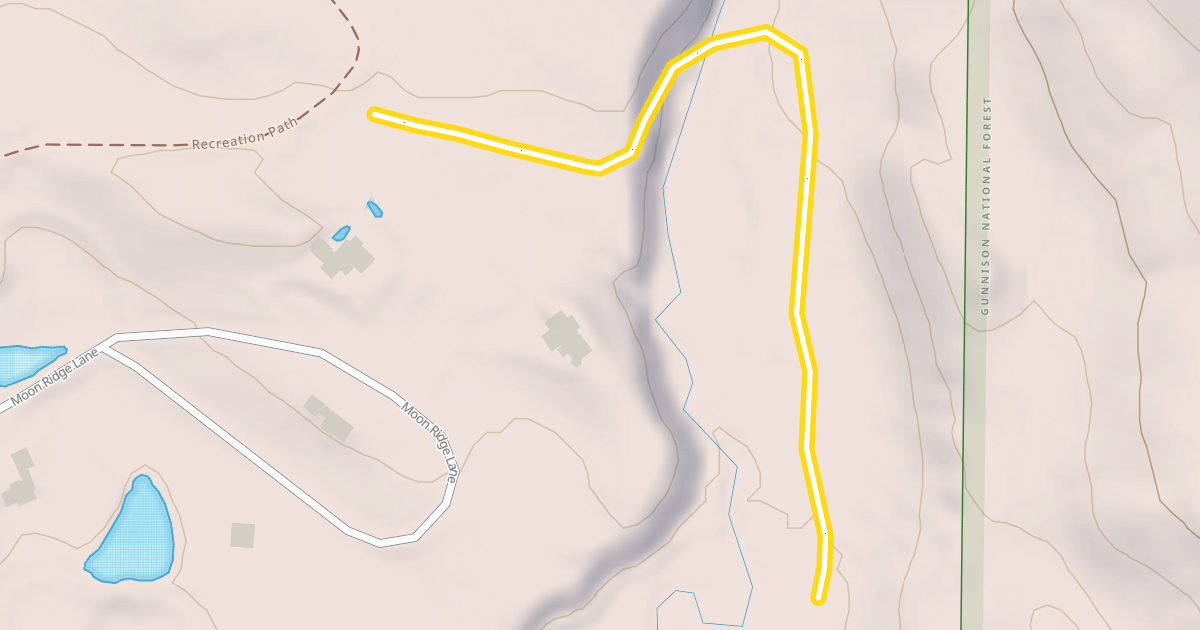 Map preview of Gulch Connector