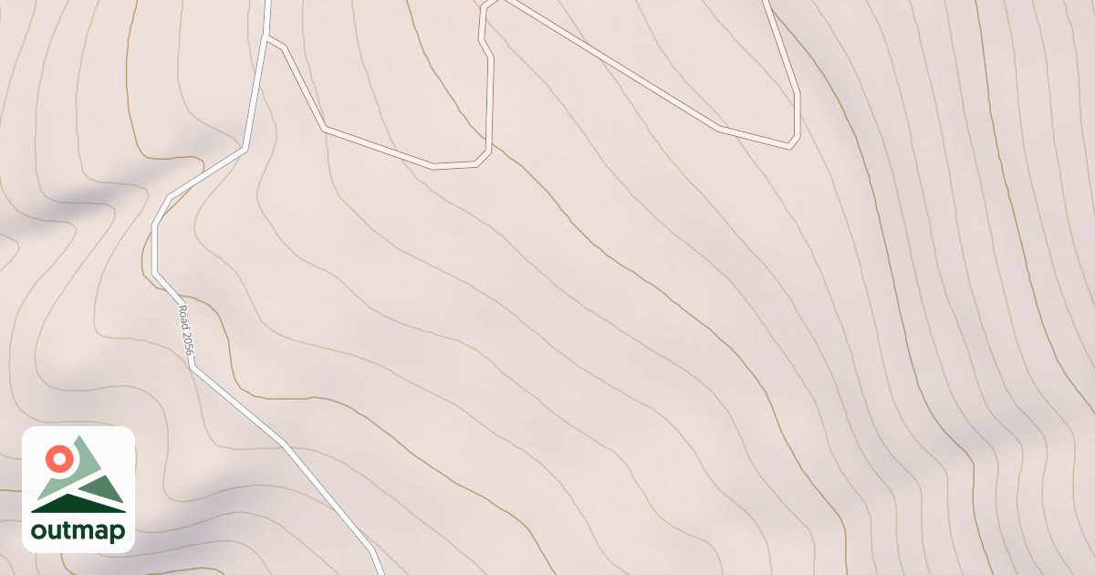 Map of EAST DEADMAN CREEK