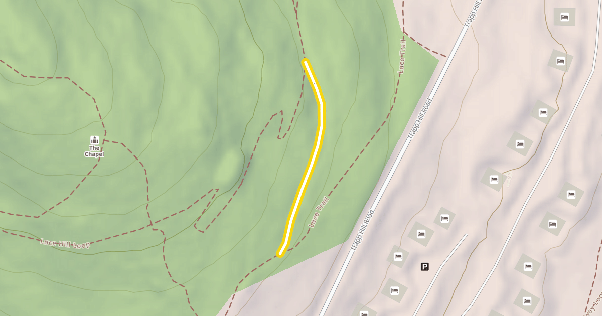 Map preview of Telemark Trail
