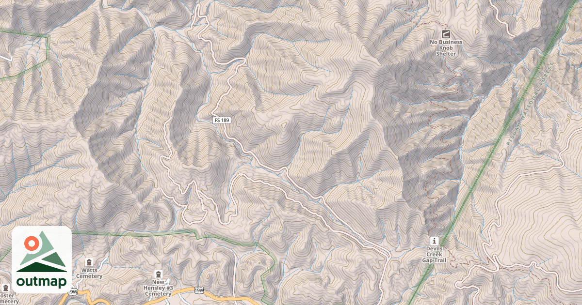 Map of GRANNY LEWIS