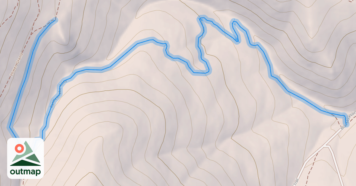 Map of Rattlesnake Alley