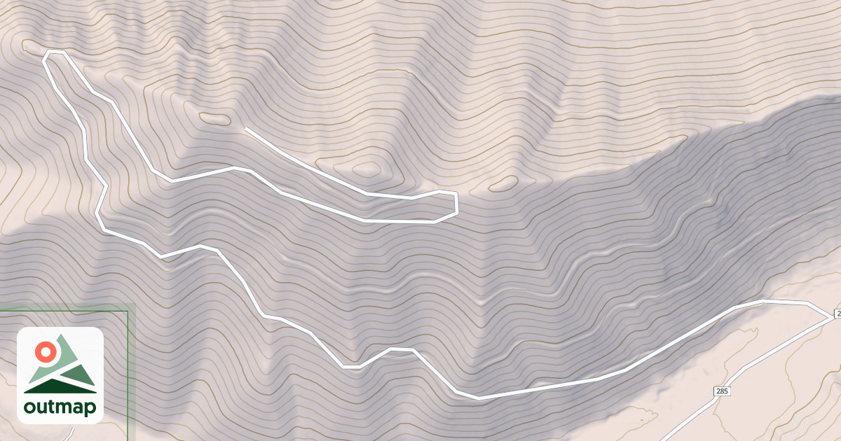 Map of COBDEN LOOKOUT