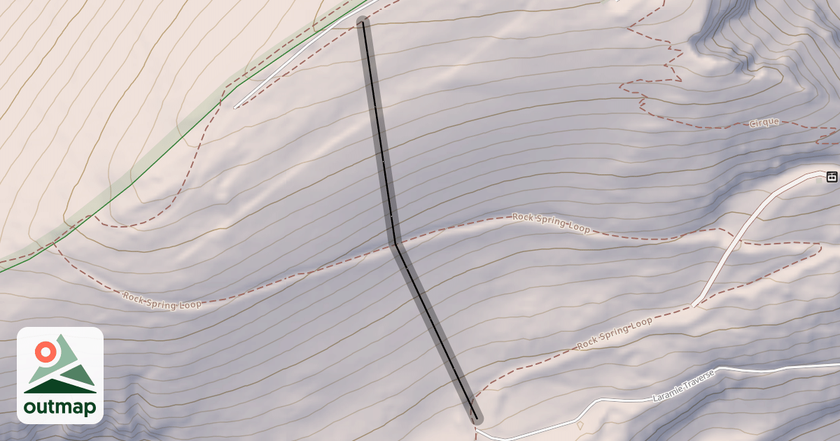 Map of Rendezvous Bowl