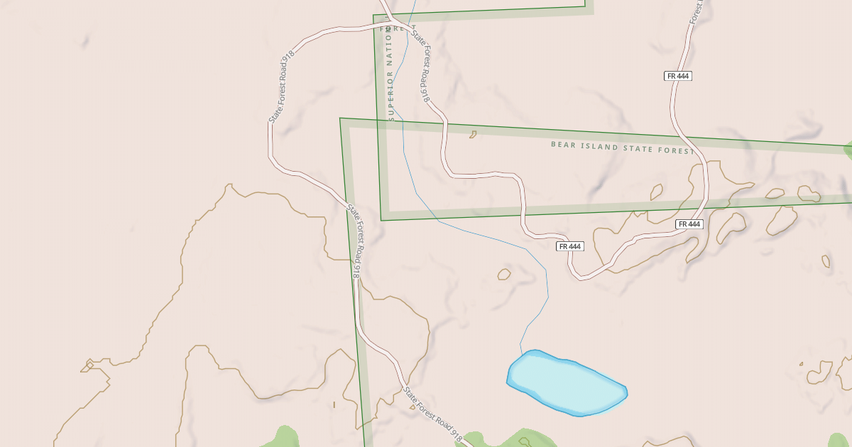 Map preview of Kaw Triangle Crocket