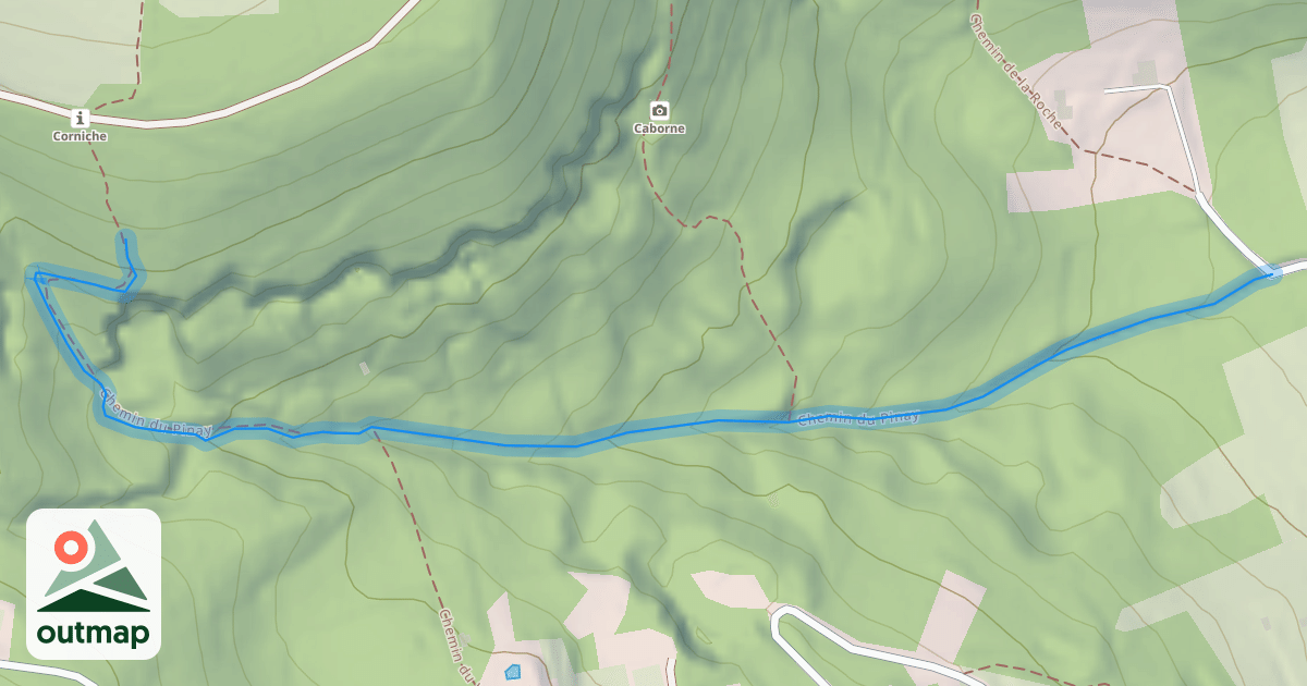 Map of Chemin du Pinay