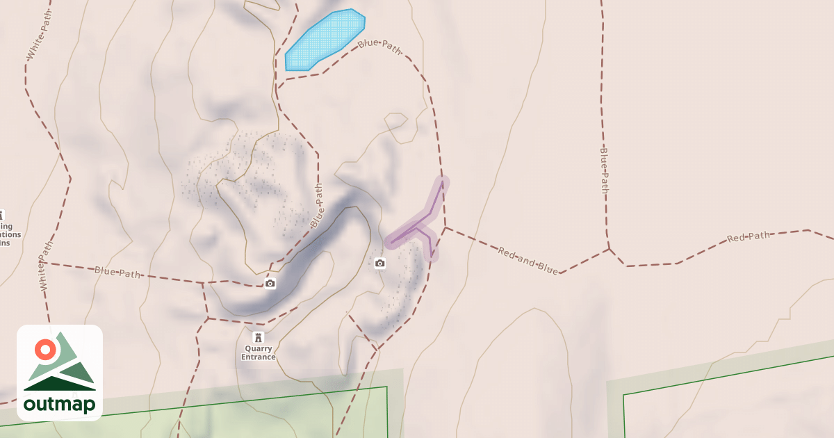 Map of Overlook Path