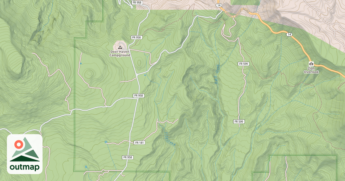 Map of WEBSTER FLAT