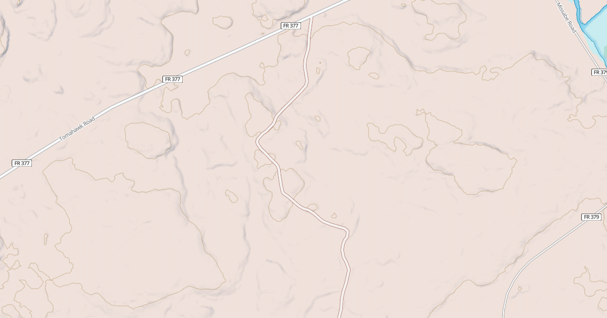 Map preview of NORTHWEST SPUR B