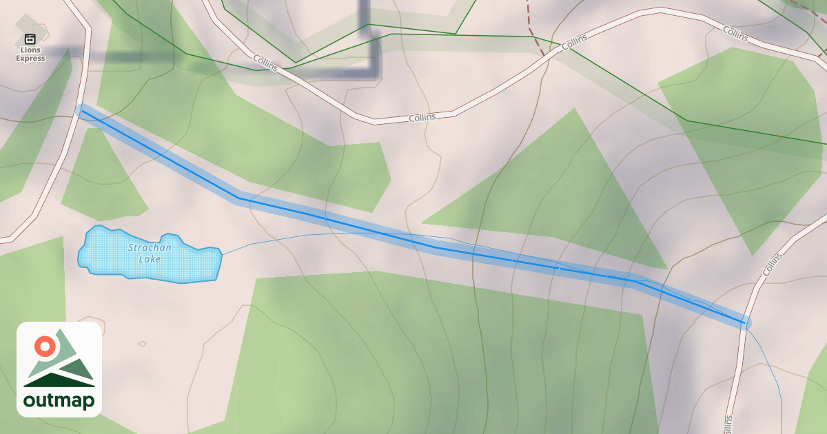 Map of Cat Track
