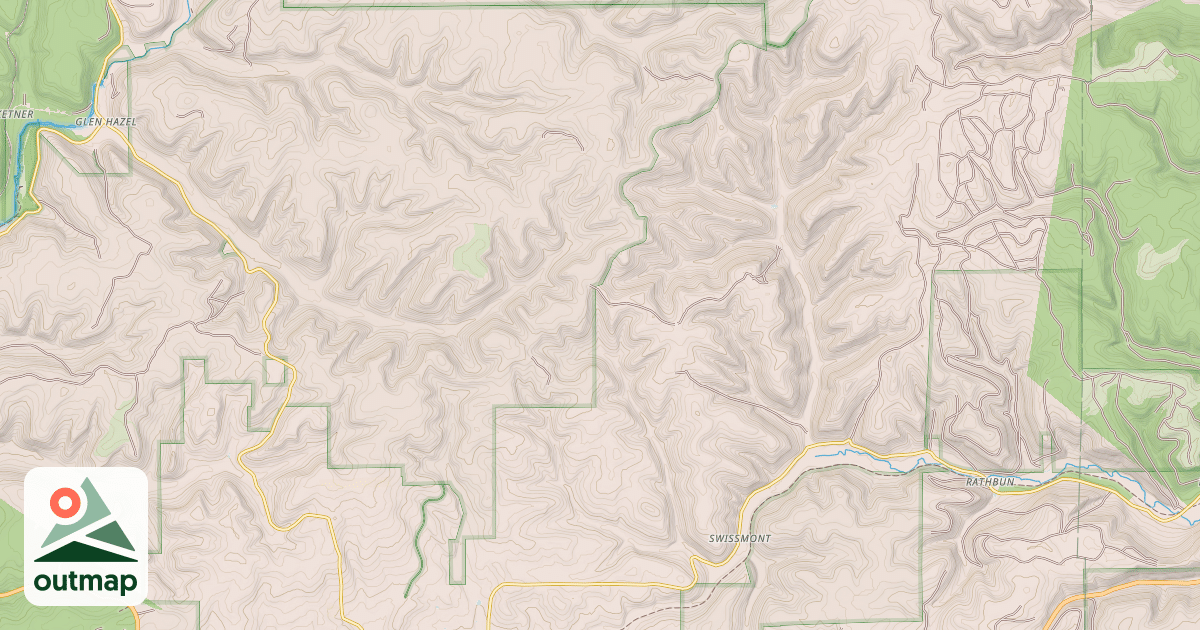Map of Shawmut Grade Rd