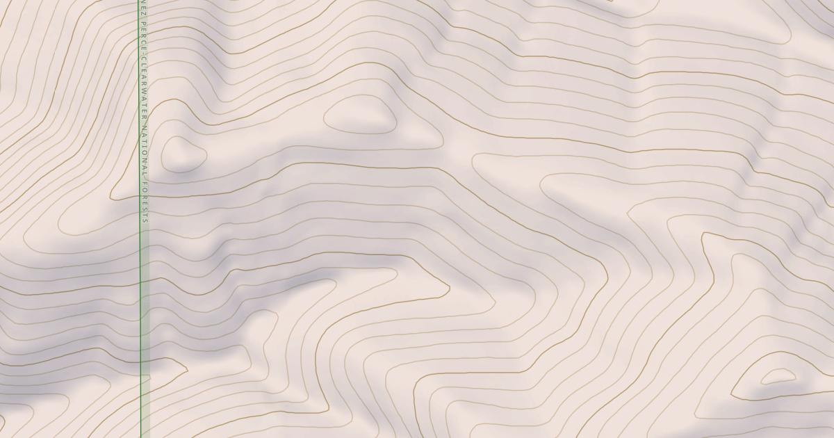 Map preview of HYAAK CREEK A