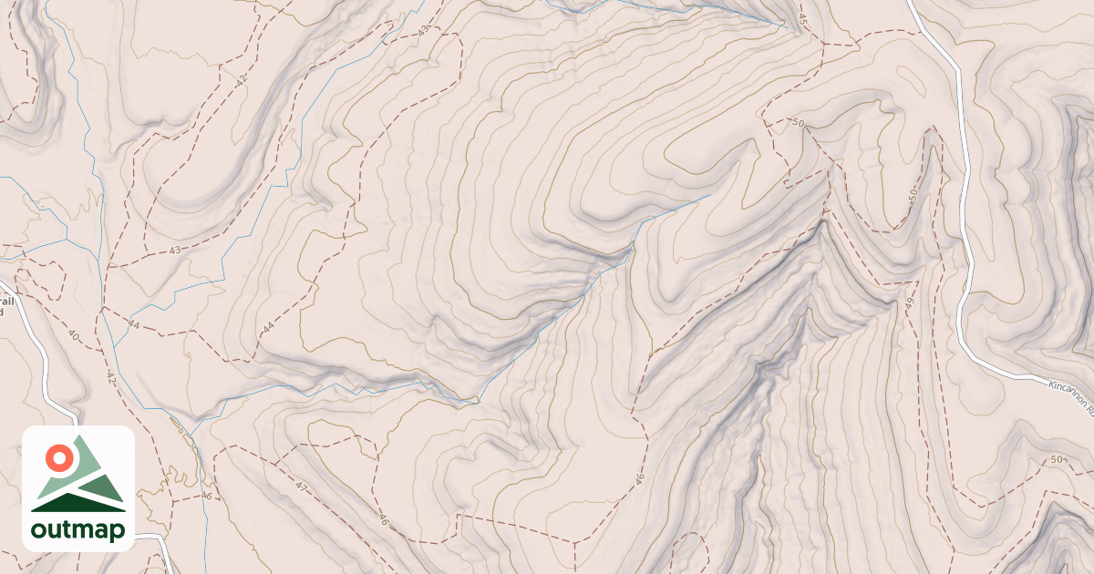 Map of BROCK CREEK #46