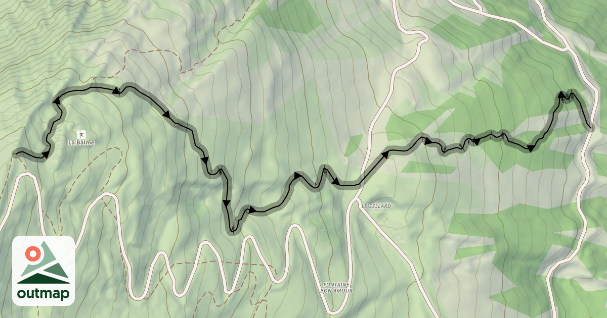 Map of DH Motte O Raide