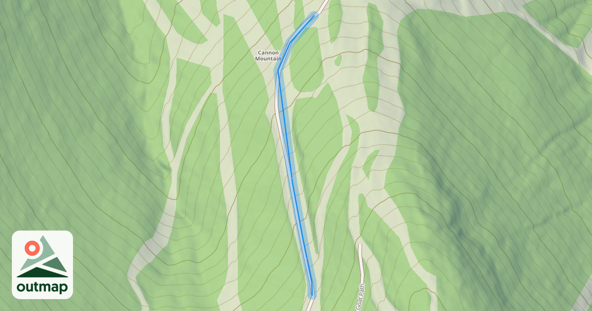 Map of Middle Ravine