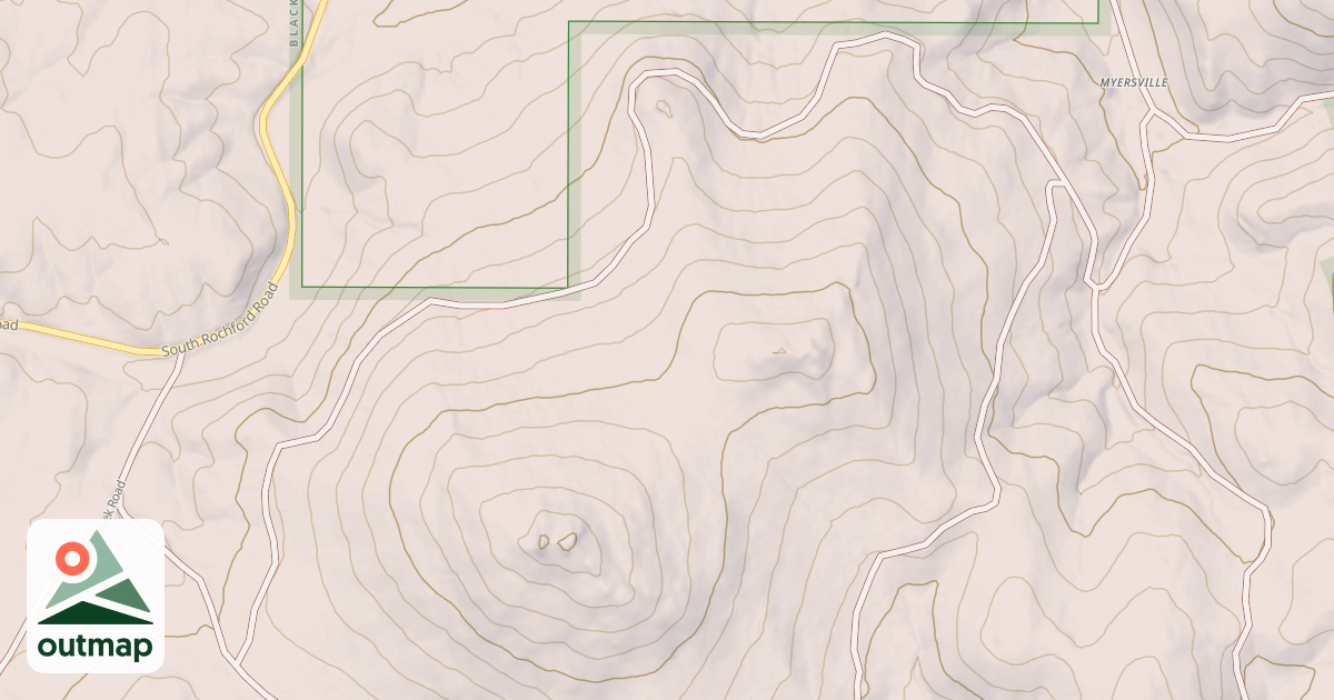 Map of CASTLE CREEK BR 1D