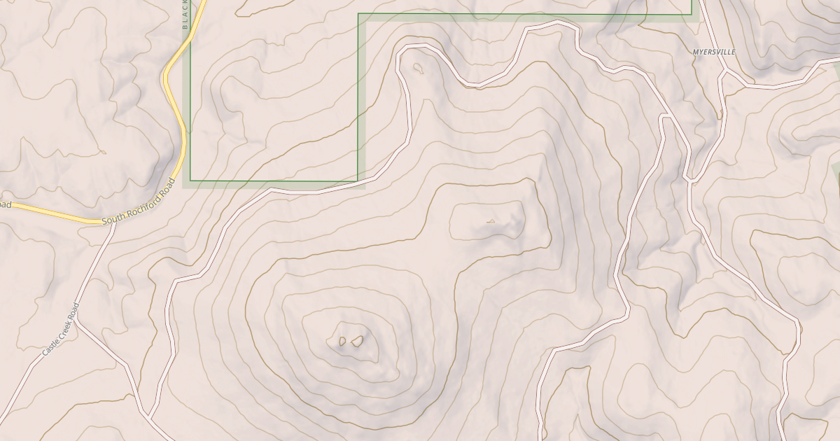 Map preview of CASTLE CREEK BR 1D
