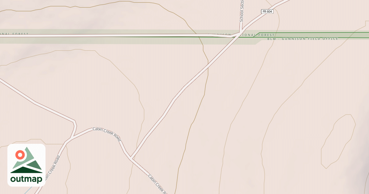 Map of BLM National GTLF Public Motorized Roads 48954ded-2e5e-40c3-9ba3-a516d9df1679