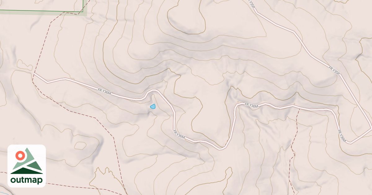 Map of BEAVER POND