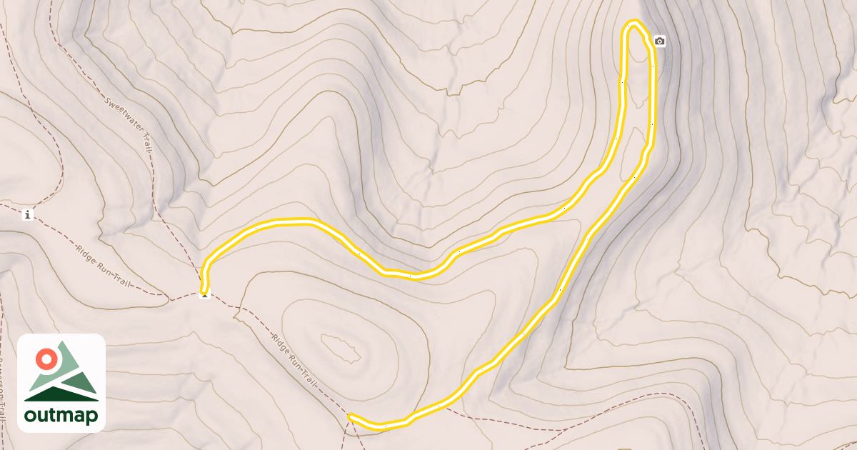 Map of Christian Hollow Loop