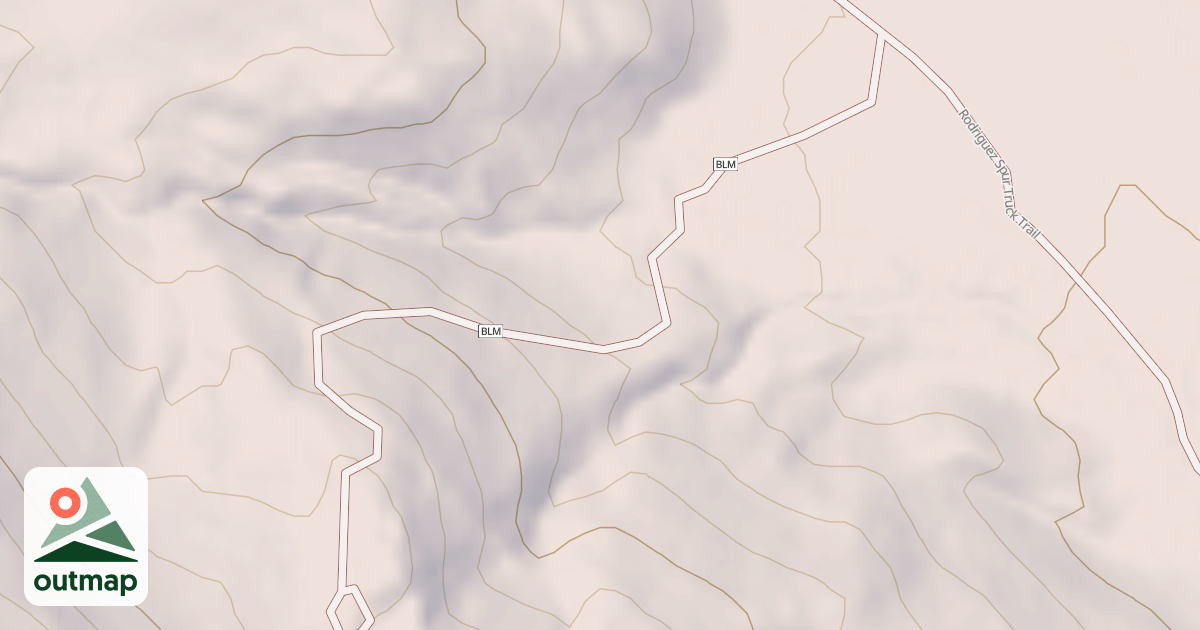 Map of BLM National GTLF Public Motorized Roads 49adf650-de96-4a21-8669-5f8df87dc498