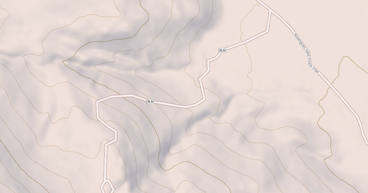 Map preview of BLM National GTLF Public Motorized Roads 49adf650-de96-4a21-8669-5f8df87dc498