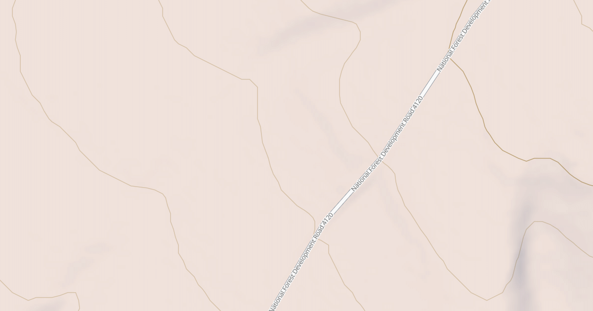 Map preview of USFS National Forest System Roads {0236BB53-7BE1-4580-8FEF-70A837BA74E1}