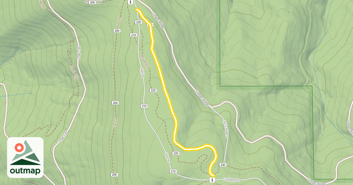 Map of Sam's Swoop