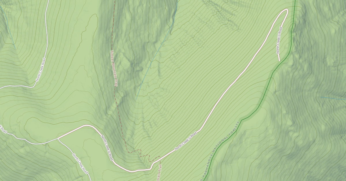Map preview of NORTH CREEK G