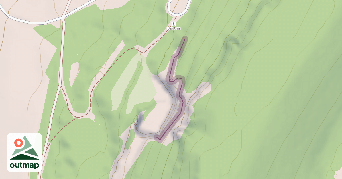 Map of Carrière de Lavigny