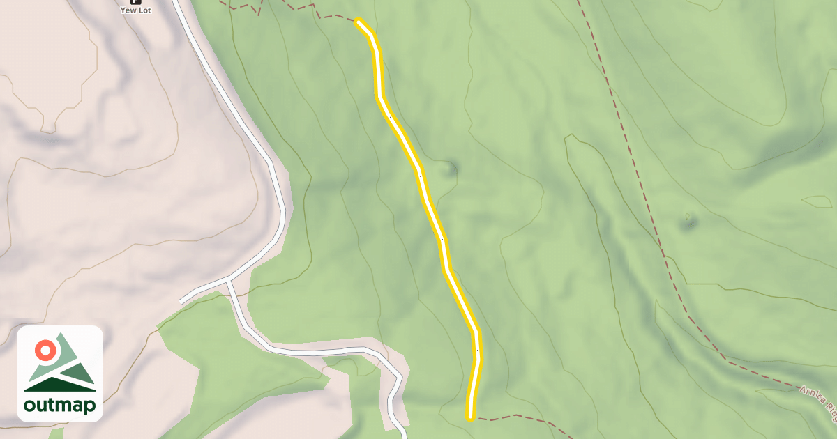 Map of Bob Cedar Trail