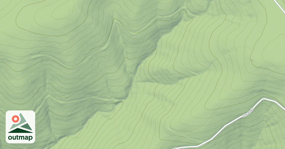 Map of BRUSHY POINT