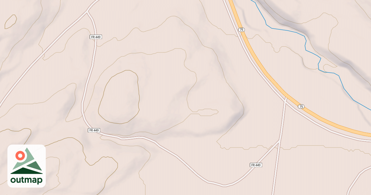 Map of GRAVEL PIT