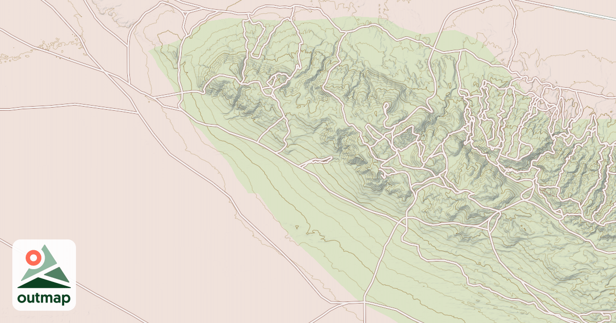 Map of BLM National GTLF Public Motorized Roads 9e768b2c-362f-414d-8b69-9f061f56c7cf