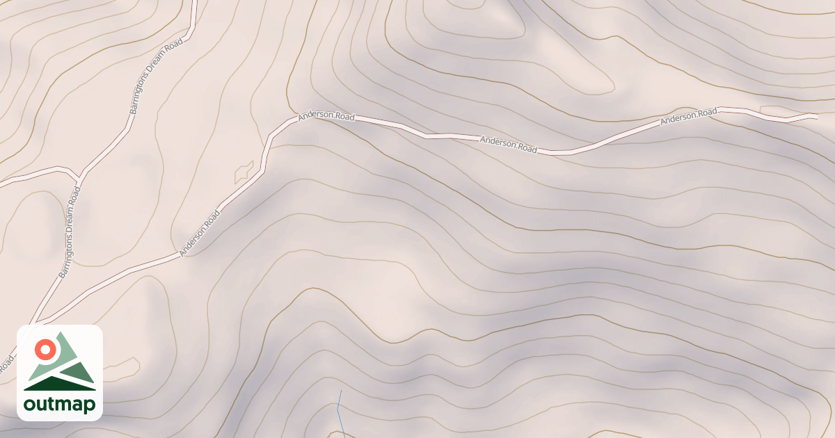 Map of ANDERSON
