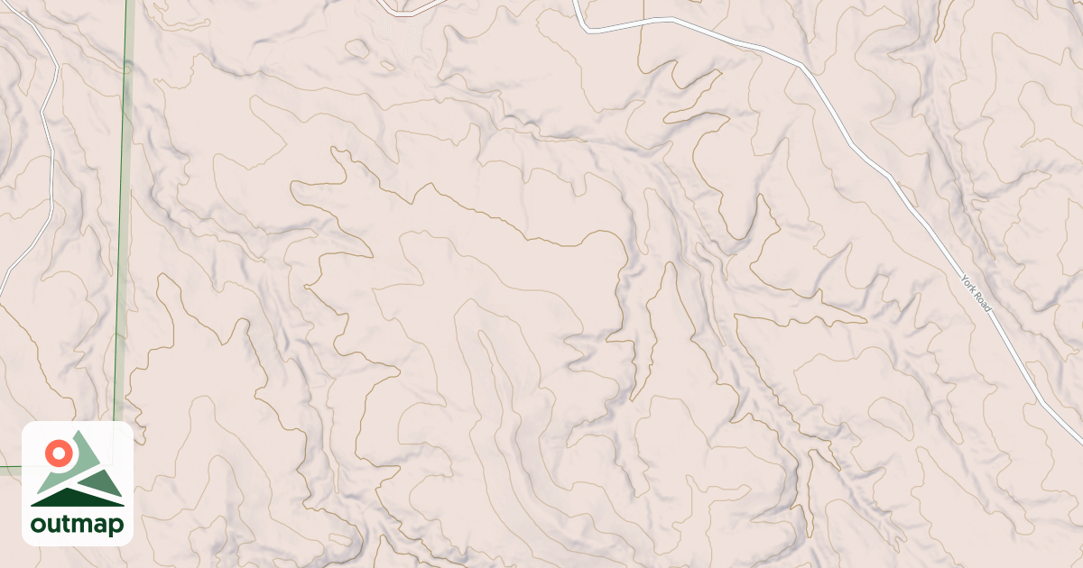 Map of 1000.B