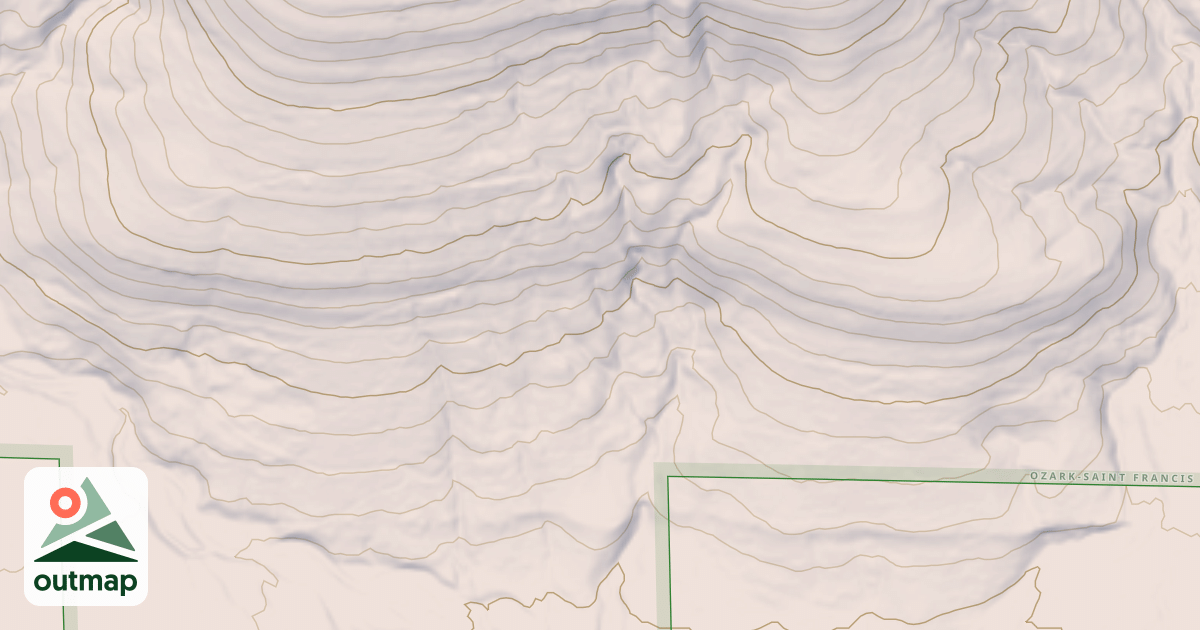 Map of WEST LACEY CREEK