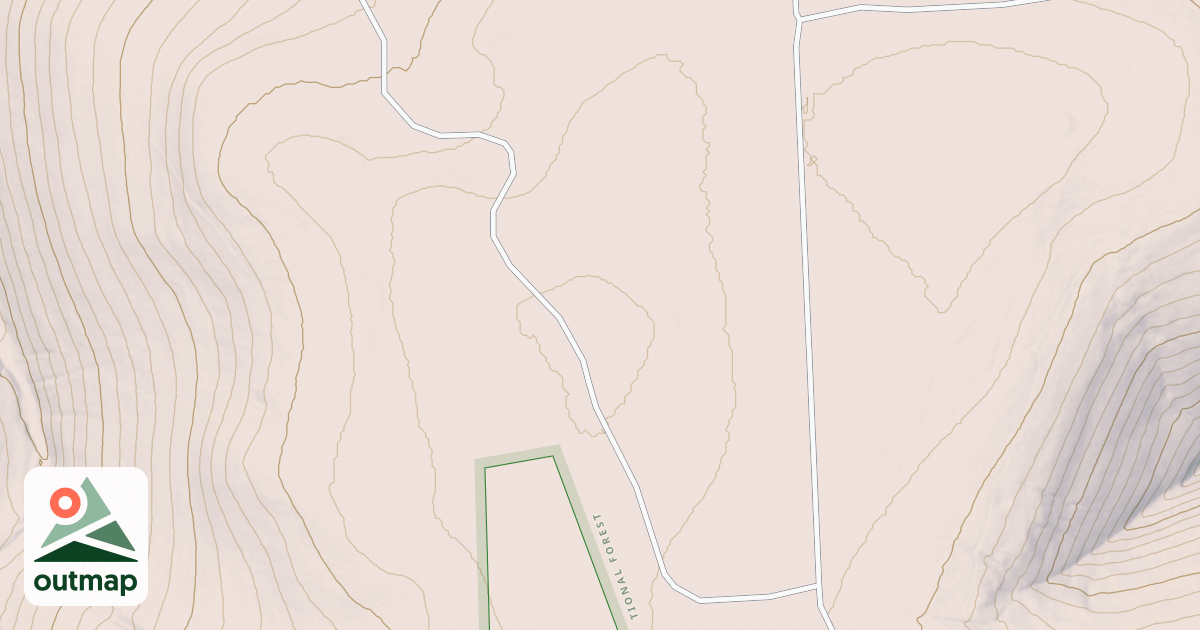Map of LOG SPUR P.L. 1