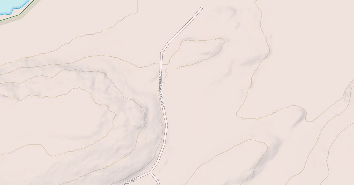 Map preview of CORNER LAKE ATV