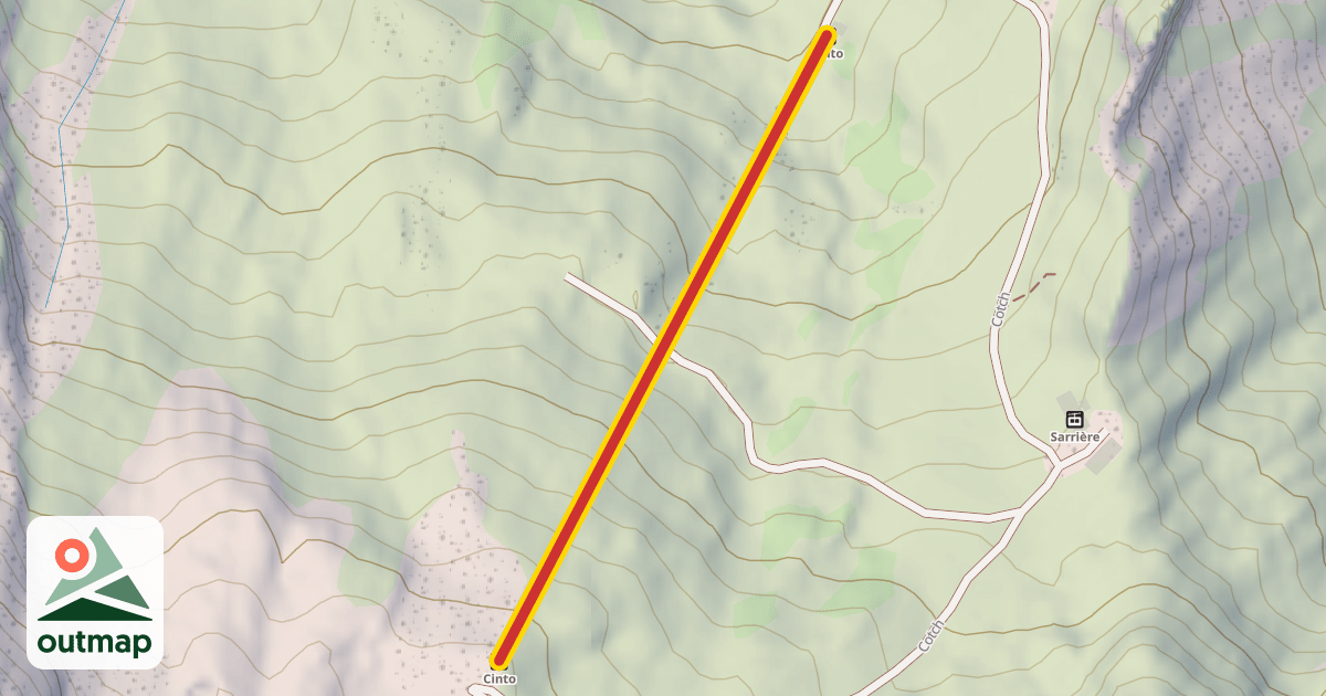Map of Cinto