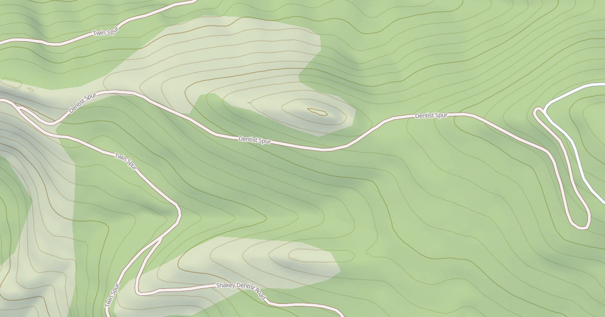Map preview of DENTIST SPUR