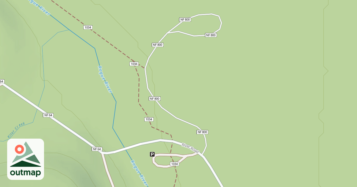 Map of RIVER BRIDGE CAMPGROUND