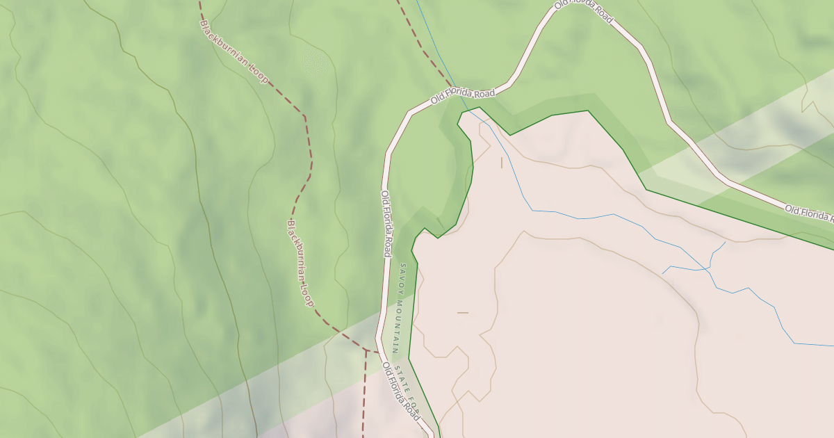 Map preview of Old Florida Road