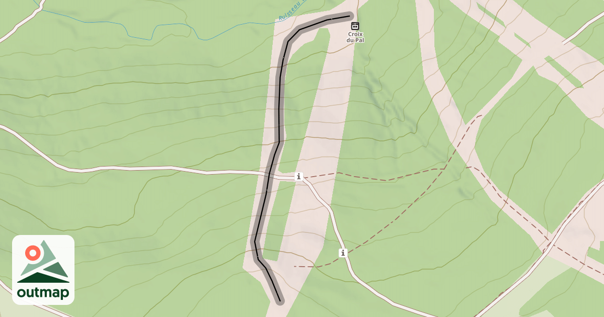 Map of Les Framboisiers