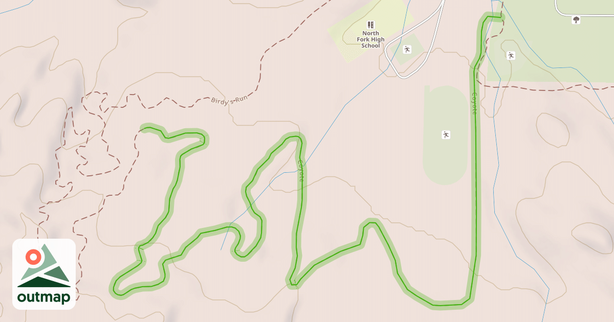 Map of Coyote