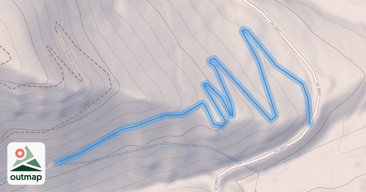 Map of Mountain to Meadow